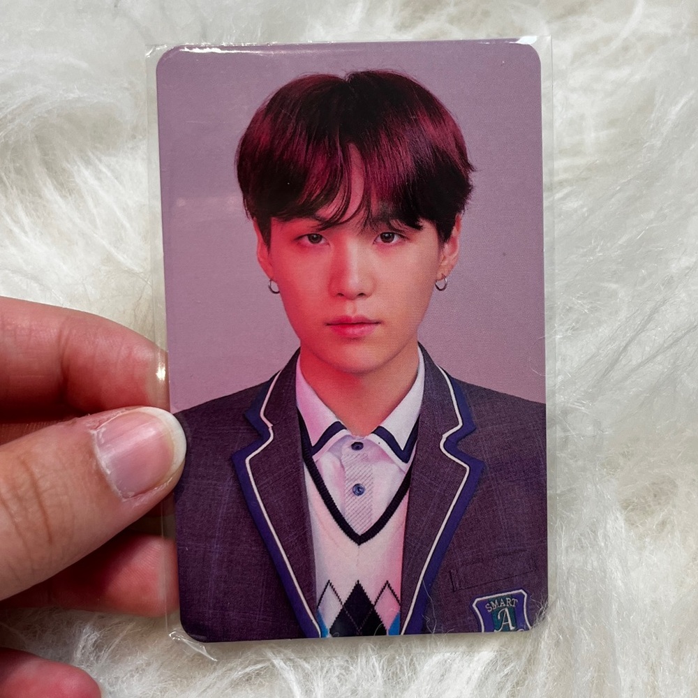 BTS love yourself answer Suga photocard